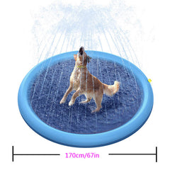 Thickened Pet Water Spray Mat Toy Outdoor Lawn Game Mat