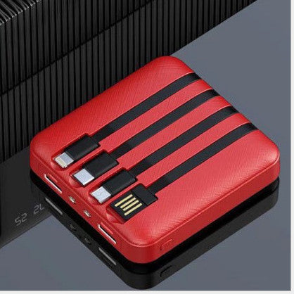 Mirror Power Bank Large Capacity Mobile Power Supply