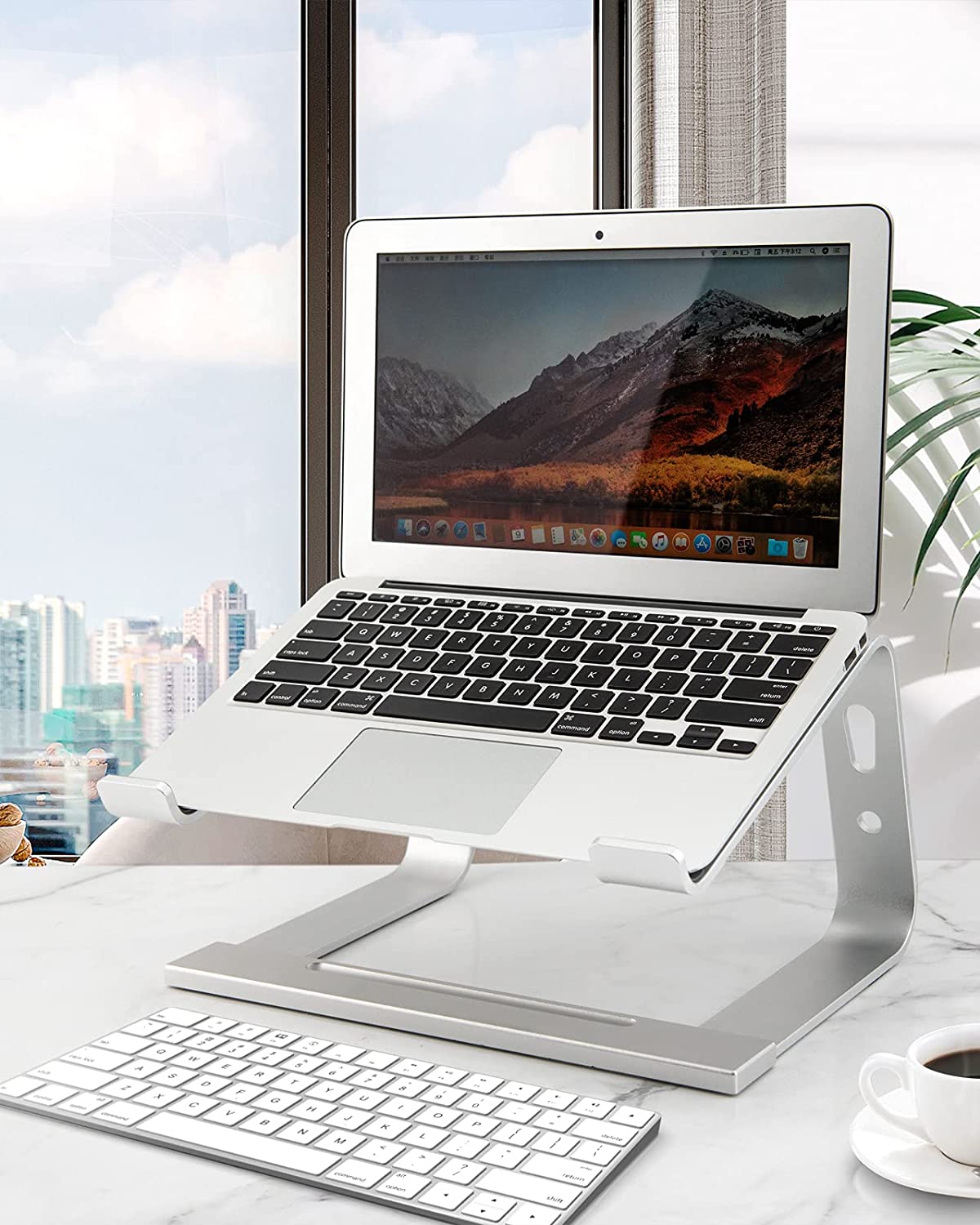 Ergonomic Laptop Holder Compatible with MacBook