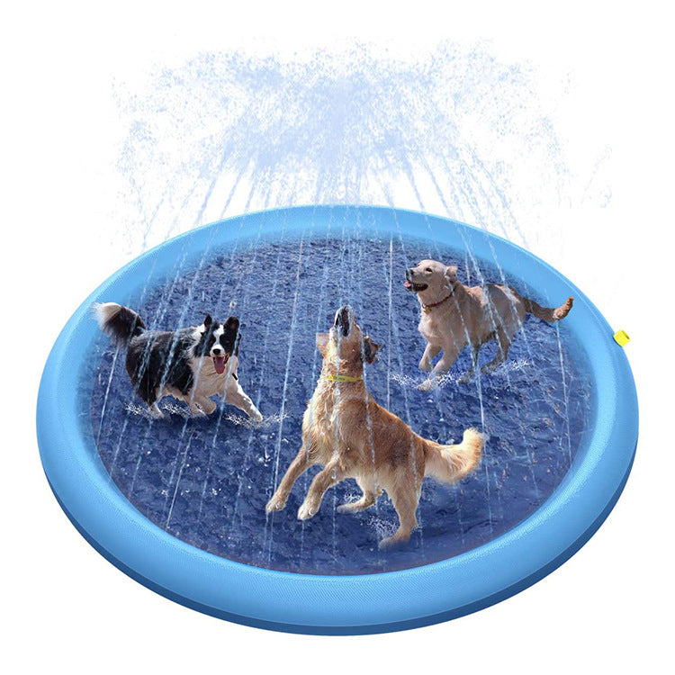Thickened Pet Water Spray Mat Toy Outdoor Lawn Game Mat